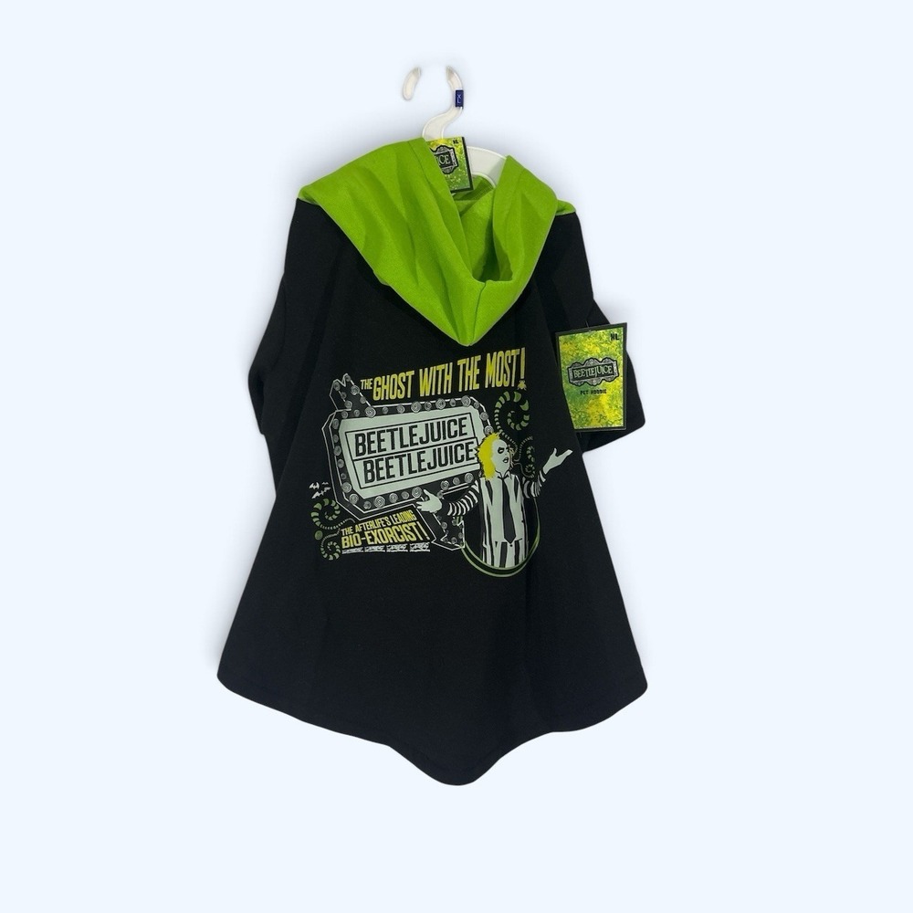 Halloween pet beetlejuice dog Clothing T-shirt Size XL X-Large NEW!!